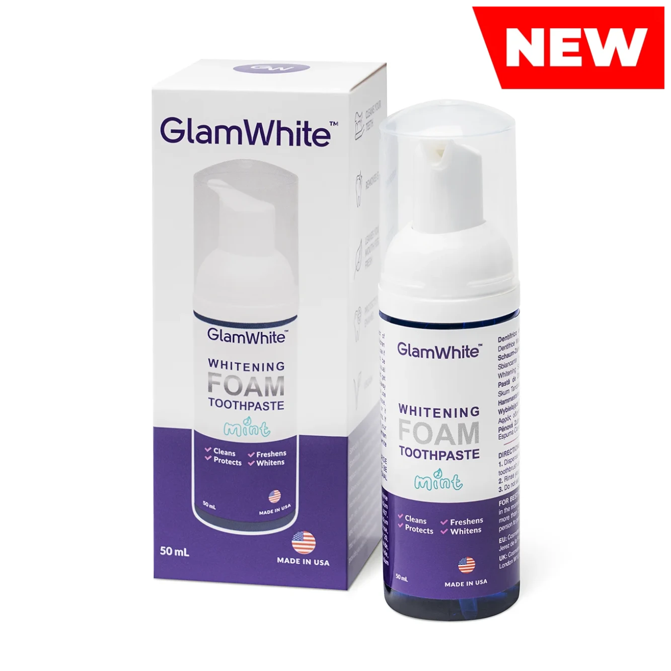 Whitening FOAM Toothpaste